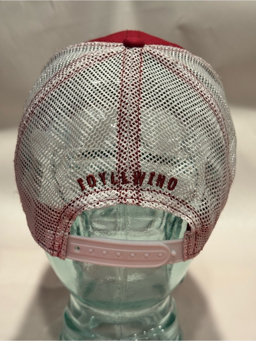 Crazy Heifer Cattle Co Snapback Trucker Hat Cap Mesh Back Red Miranda Lambert - Picture 4 of 7
